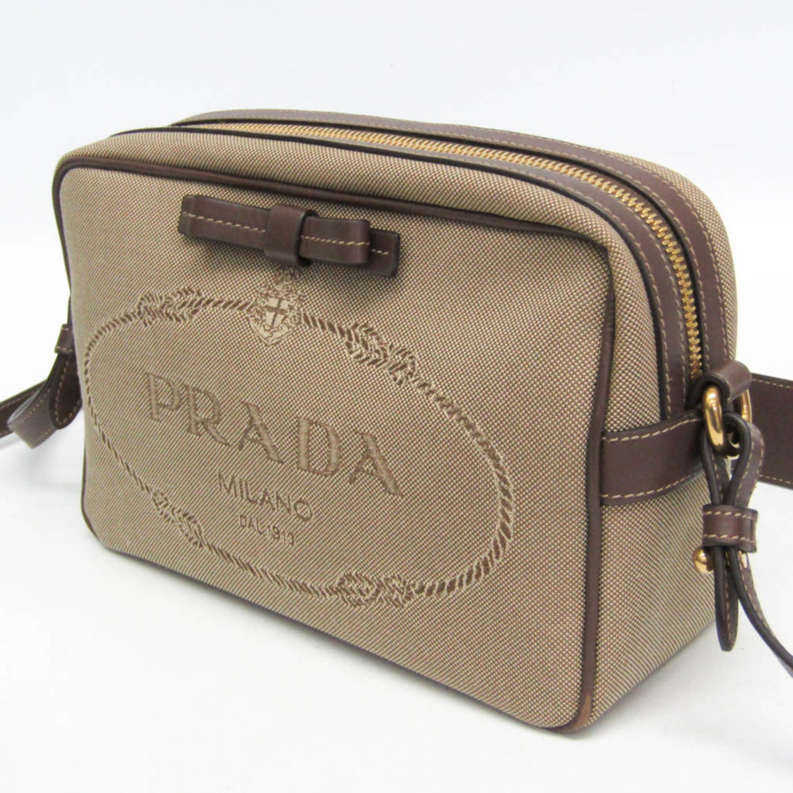 Jacquard Leather Prada Bag - 7