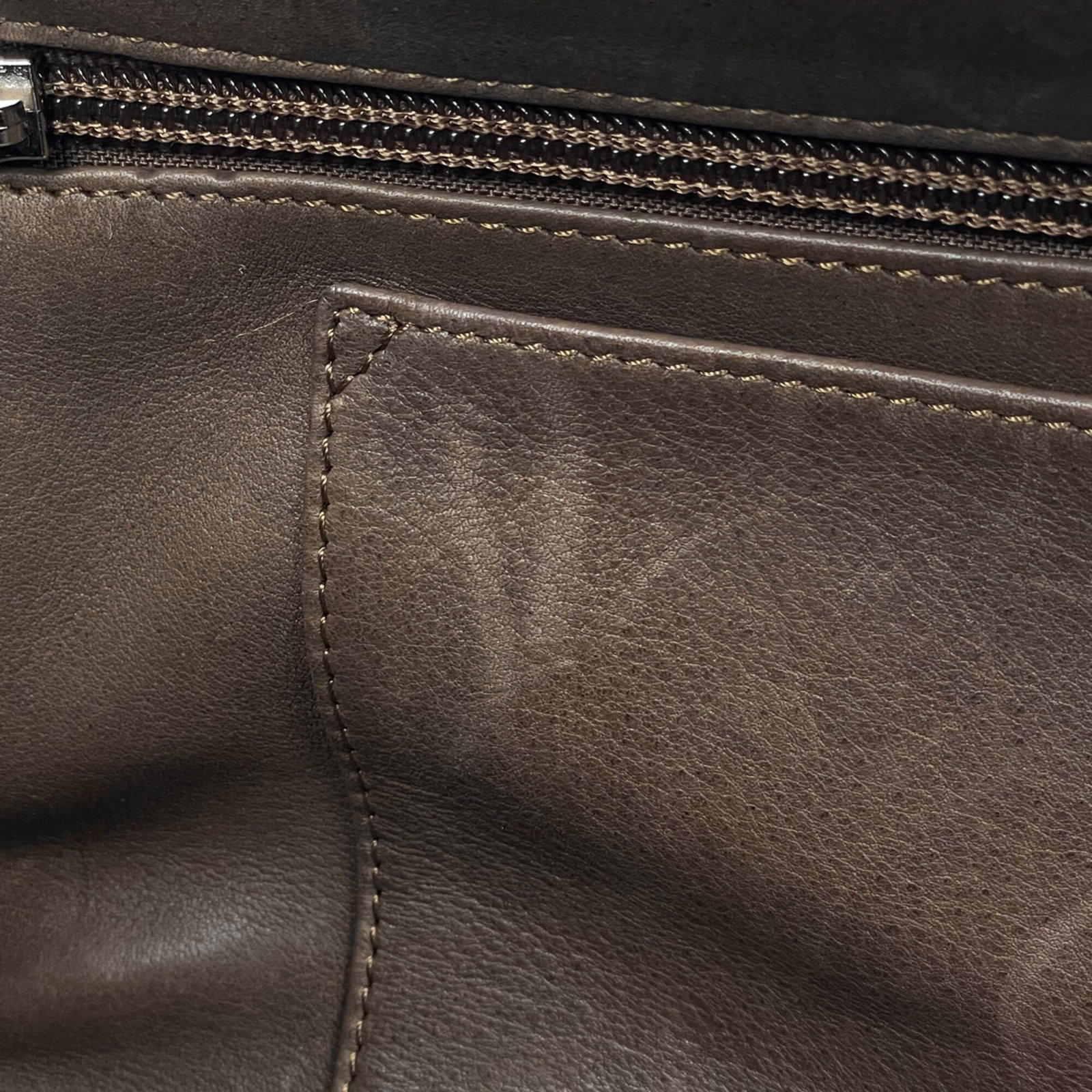 Handbag Leather Suede Loewe - 8