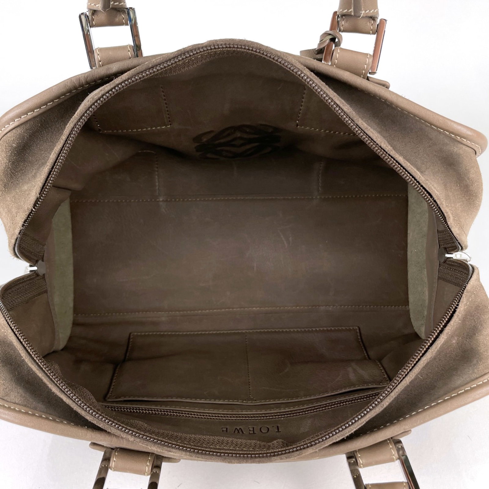 Handbag Leather Suede Loewe - 9