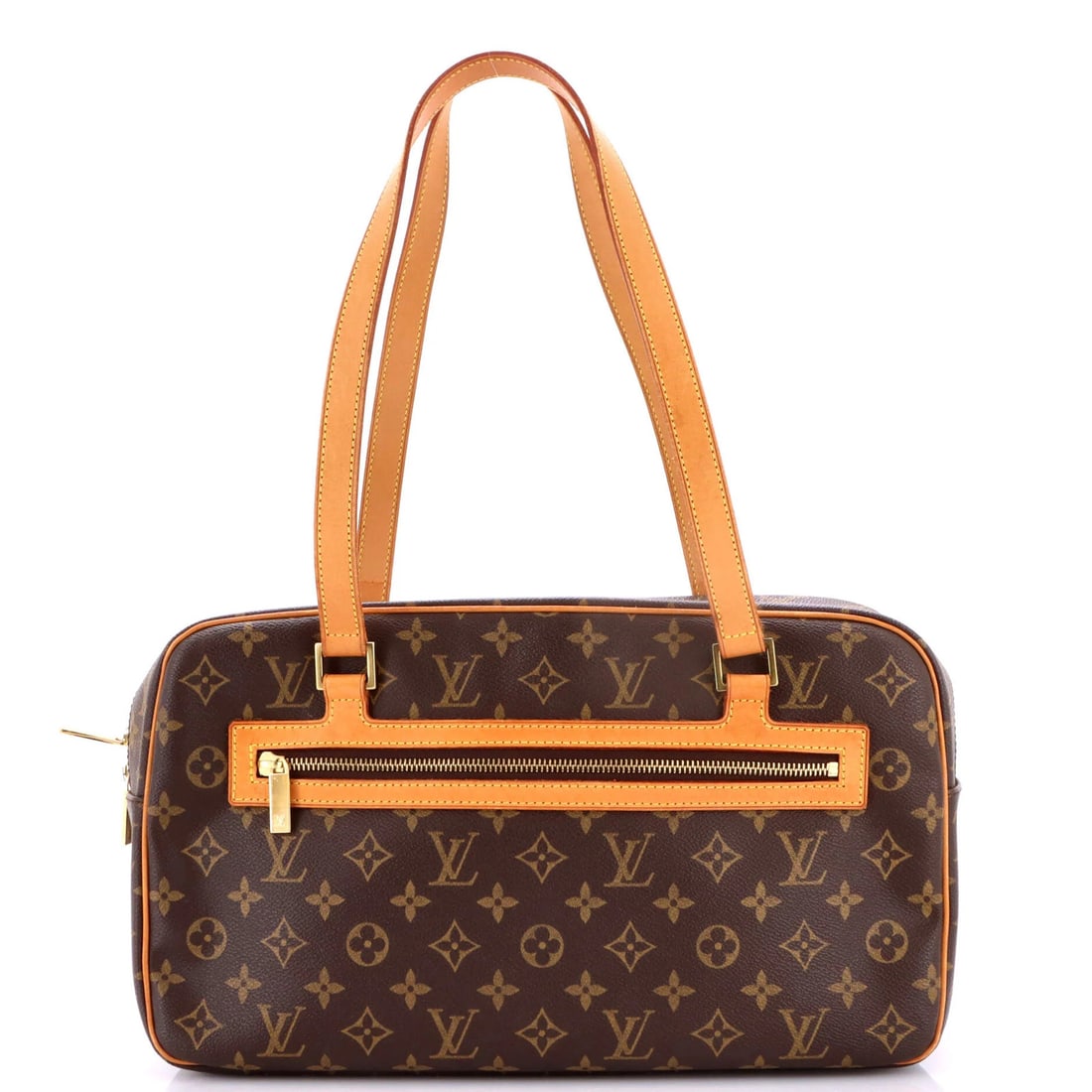 Canvas Monogram Handbag Cite Louis Vuitton GM: Canvas Monogram Handbag Cite Louis Vuitton GM Canvas Monogram Handbag Cite Louis Vuitton GM - A classic shoulder bag with a timeless design, this Cite handbag features a rich brown canvas exterior