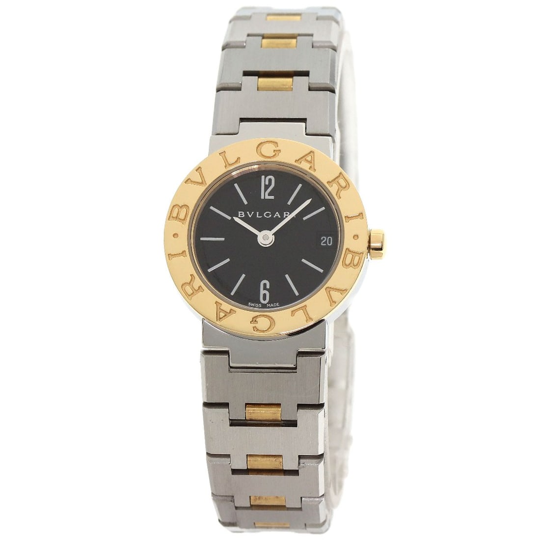 Bvlgari Watches Bb23Sg Stainless Steel/ Ssxk18Yg: Bvlgari Watches Bb23Sg Stainless Steel/ Ssxk18Yg Bvlgari Watches Bb23Sg Stainless Steel/Ssxk18Yg is a sleek, silver stainless steel watch featuring an analog display and quartz movement. With a 23mm