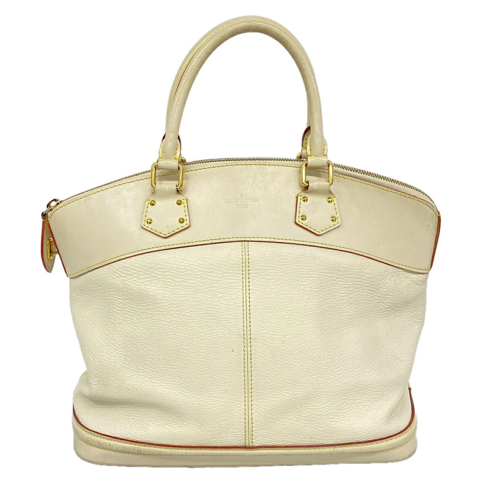 Handbag Louis Vuitton: Handbag Louis Vuitton Blanc Louis Vuitton handbag with classic design, measuring 29cm x 33cm x 17.5cm, perfect for everyday use. Made from high-quality materials, this stylish bag features a timeless