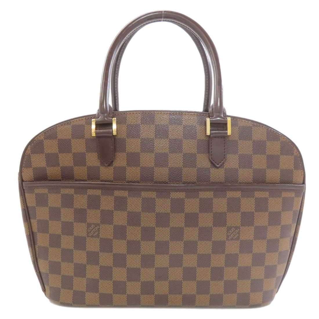 Horizontal Damier Saria N51282 Louis Vuitton Tote Bag: Horizontal Damier Saria N51282 Louis Vuitton Tote Bag Brown Damier canvas tote bag from LOUIS VUITTON, featuring the iconic Horizontal Damier Saria pattern. This classic tote bag is made with