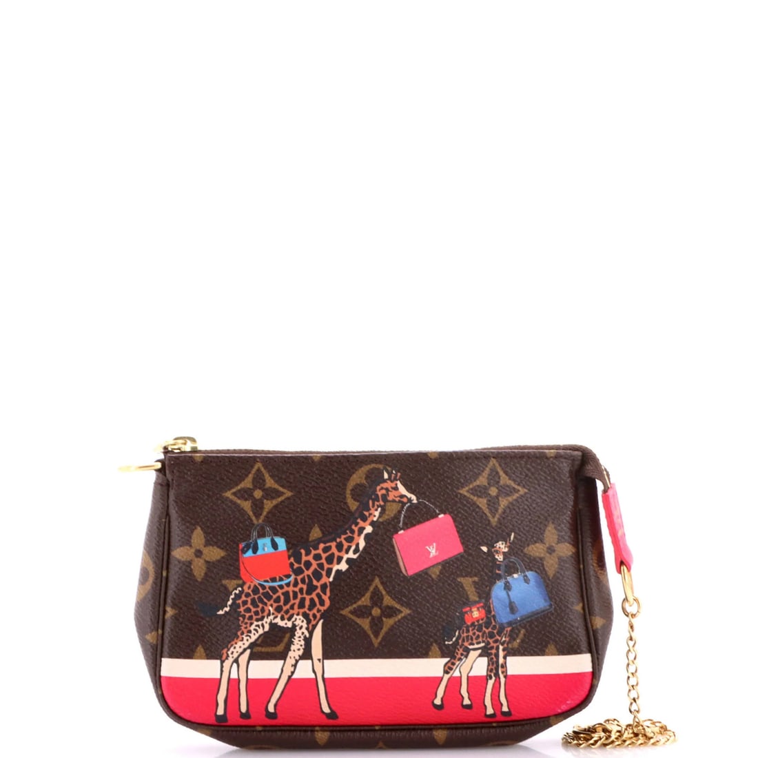 Louis Vuitton Christmas Animation Monogram Pochette Accessoires Limited Edition (1 of 7)