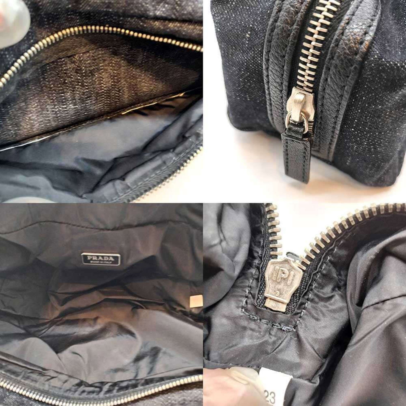 Pouch Denim Prada - 5