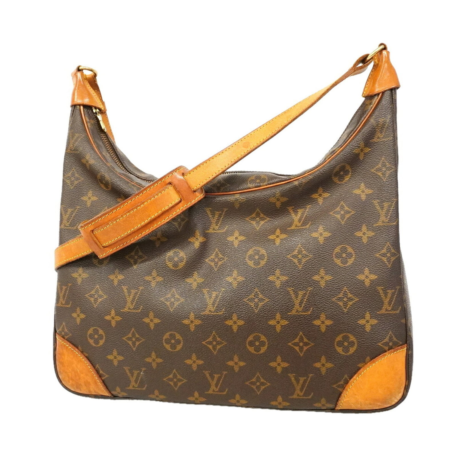 Shoulder Bag by Louis Vuitton: Shoulder Bag by Louis Vuitton Brown Louis Vuitton shoulder bag with dimensions 22cm x 35cm x 10.5cm. This bag features a classic design with a signature monogram pattern, making it a stylish and