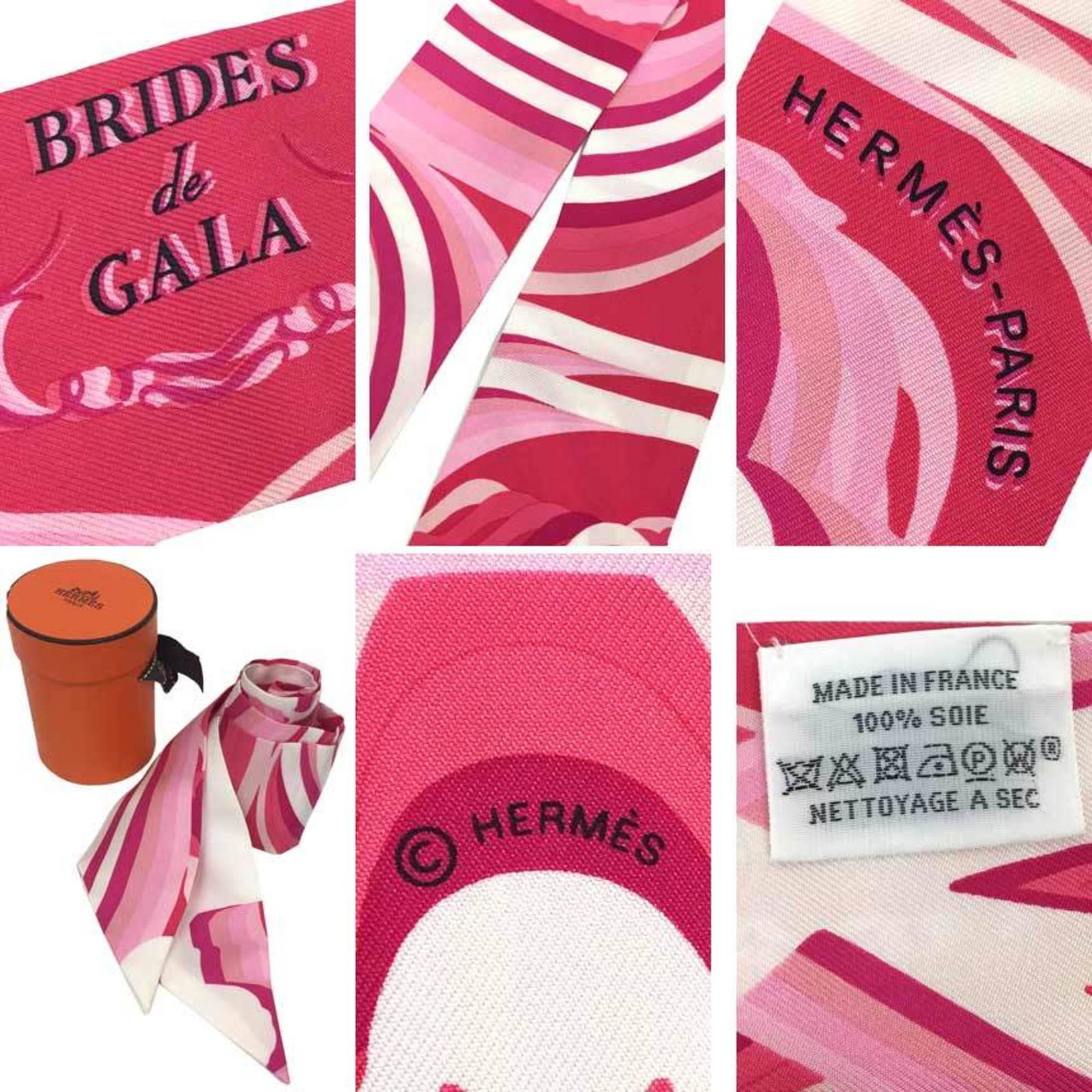 Silk Hermes Scarf - 3