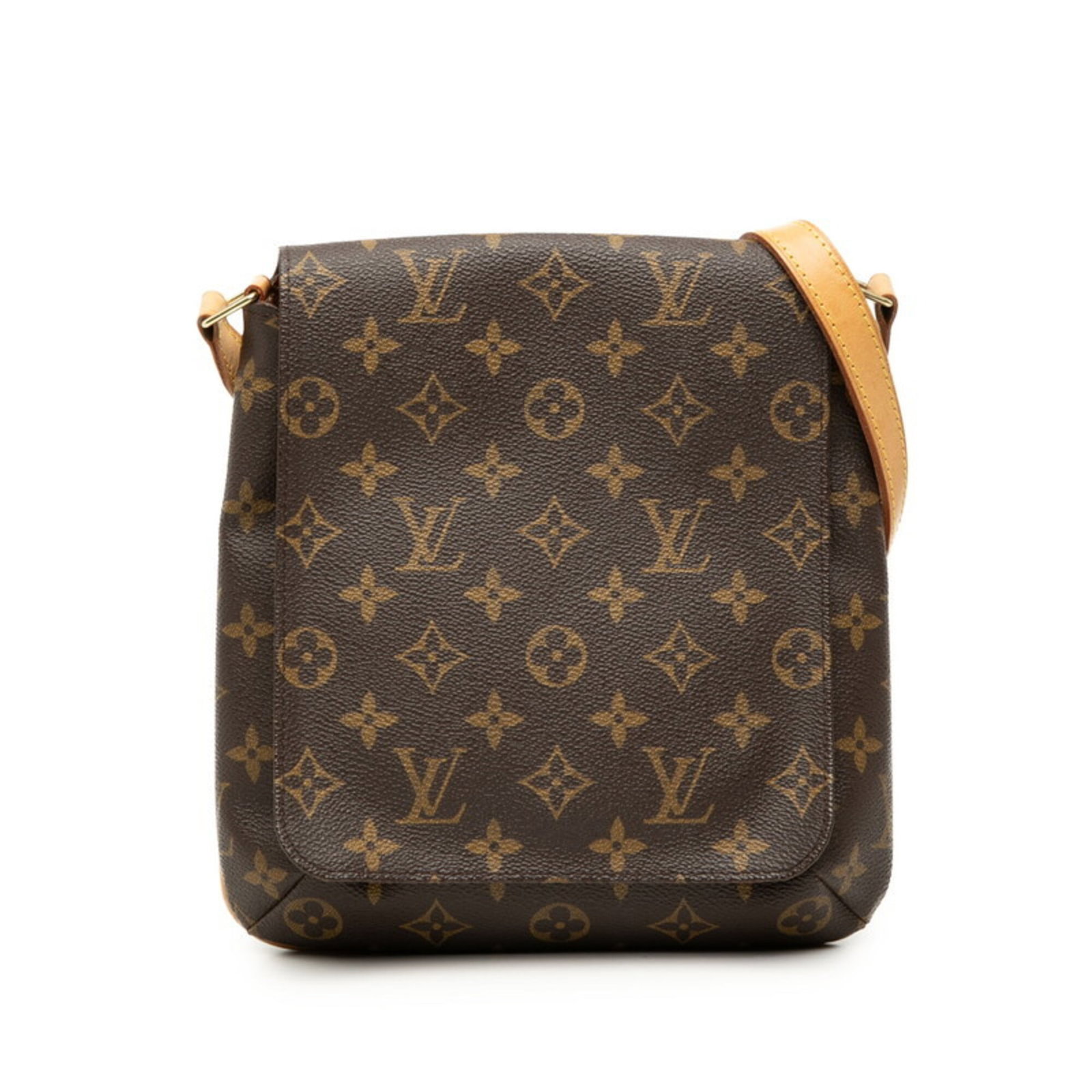 PVC Leather Louis Vuitton Shoulder Bag: PVC Leather Louis Vuitton Shoulder Bag PVC Leather Louis Vuitton Shoulder Bag is a stylish and functional accessory, featuring a signature Monogram pattern in a rich brown color. The bag's durable