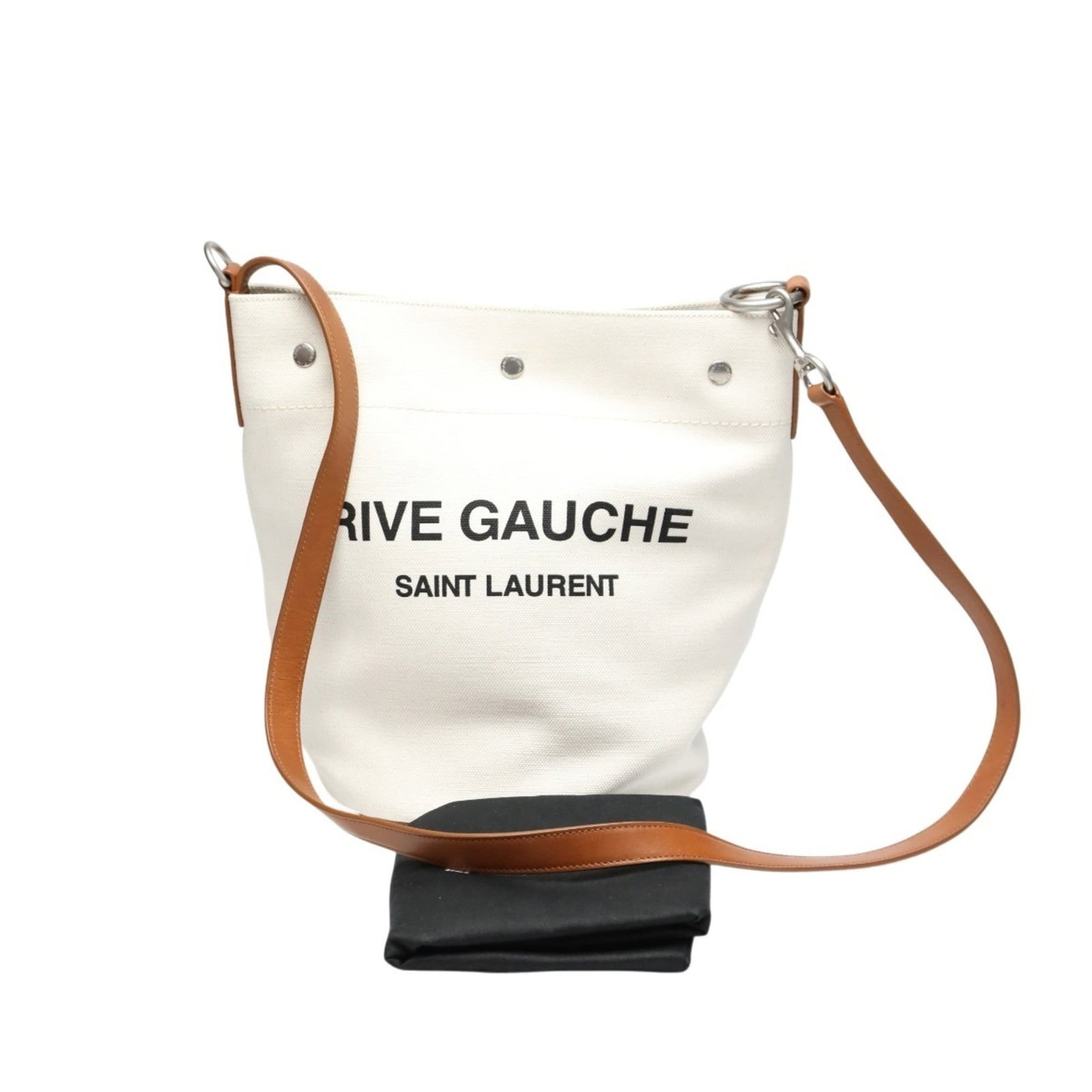 Shoulder Bag Canvas by Yves Saint Laurent: Shoulder Bag Canvas by Yves Saint Laurent Item Specifics: Brand: Yves Saint Laurent Country of Origin: Italy Type: Shoulder bag Material: Canvas Color: Brown Gender: Unisex,Women,Men Size (HxWxD):