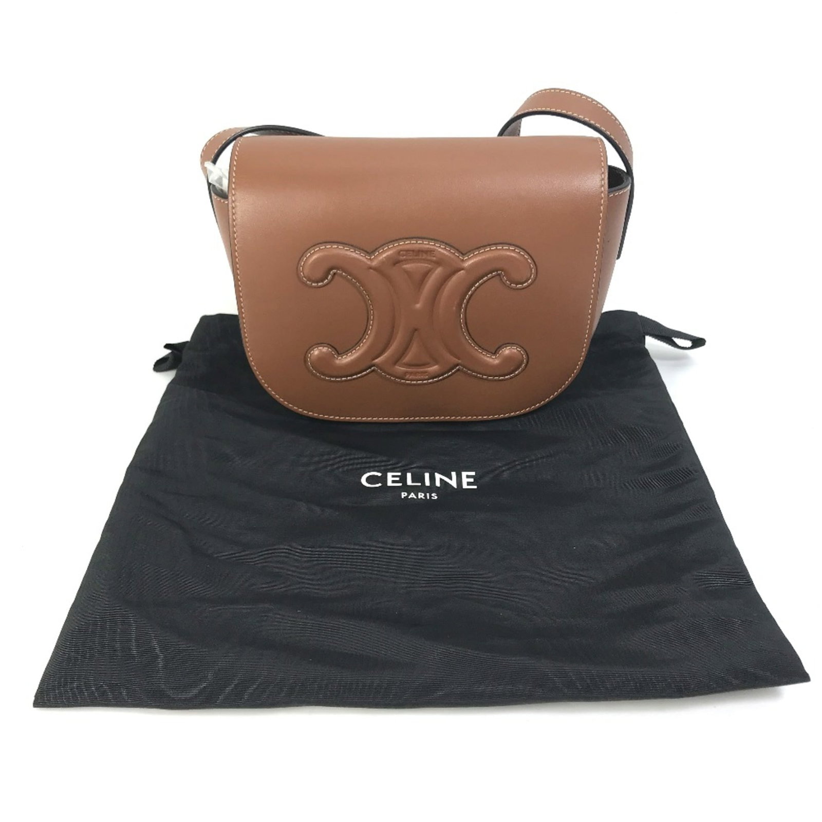Shoulder Bag Leather Celine - 16