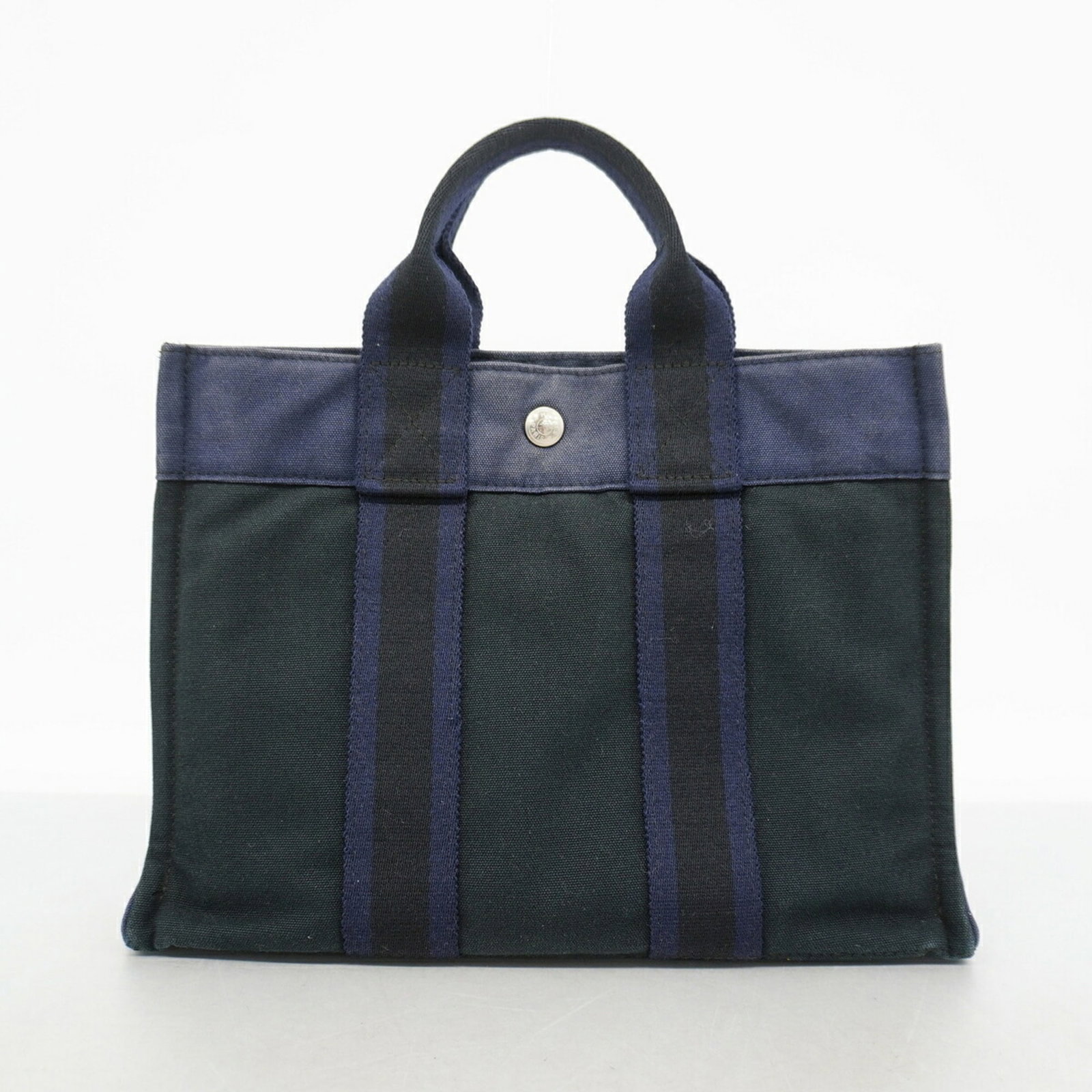 Canvas tote bag Hermes - 10