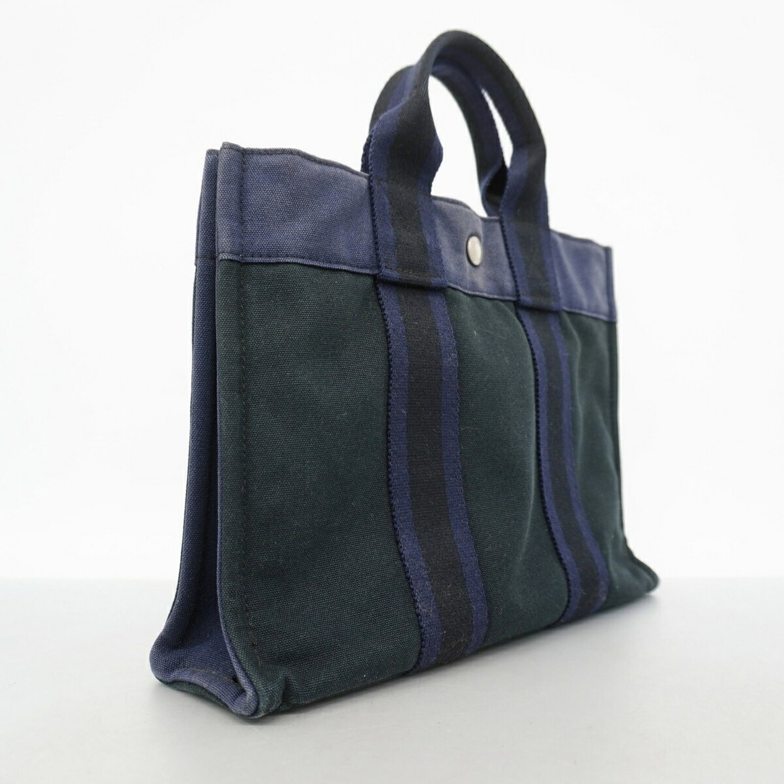 Canvas tote bag Hermes - 2