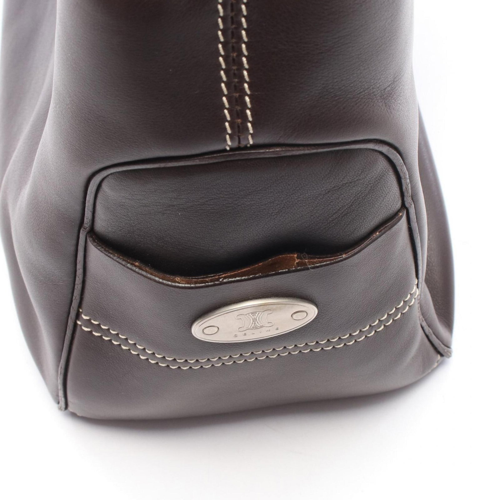 Celine Handbag Leather - 7