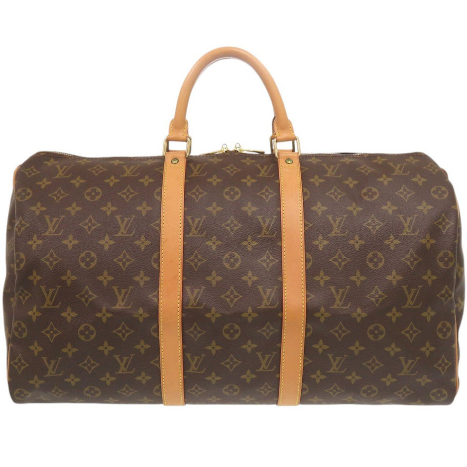 Vuitton Monogram Bag Louis Boston: Vuitton Monogram Bag Louis Boston The Louis Vuitton Monogram Bag Louis Boston is a classic design featuring the iconic monogram pattern in rich brown color. Measuring 27cm x 50cm x 22cm, this stylish