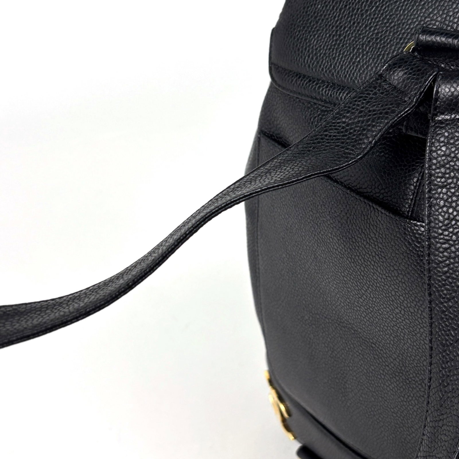 Calfskin Grained Chanel Backpack - 7