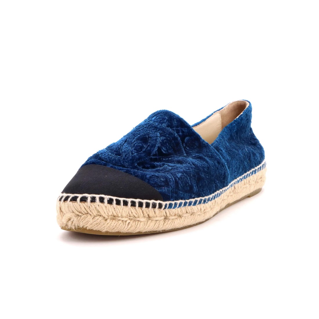 Camellia Velvet Espadrilles Toe Cap Women's Chanel (1 of 6)