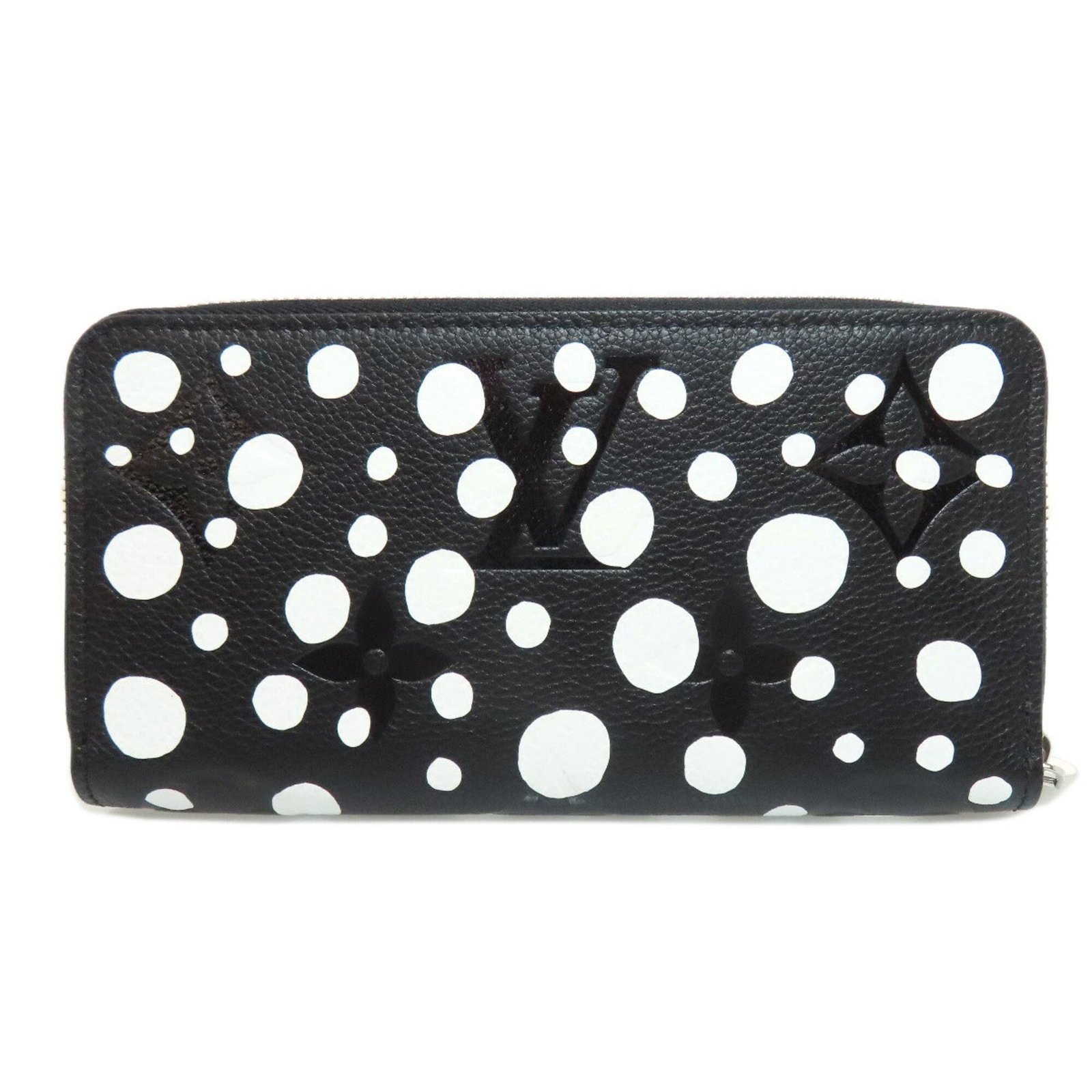 Bi Fold Monogram Empreinte Wallet Louis Vuitton: Bi Fold Monogram Empreinte Wallet Louis Vuitton Black and White Monogram Empreinte design adds a touch of timeless elegance to this bi-fold wallet, featuring a classic long design with a zipper