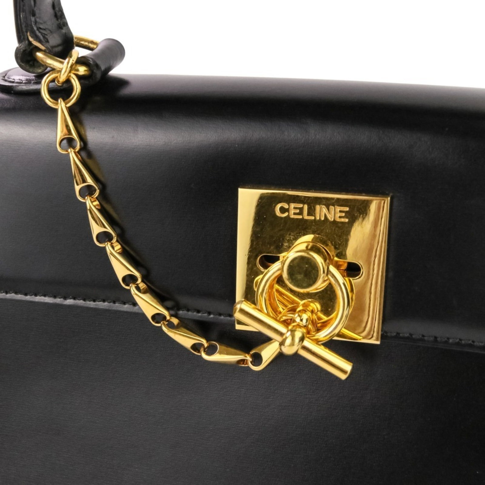 Celine Handbag Leather - 6