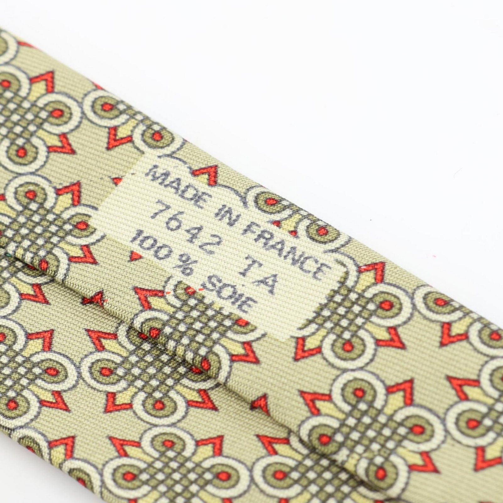 Silk Cravat Hermes - 5