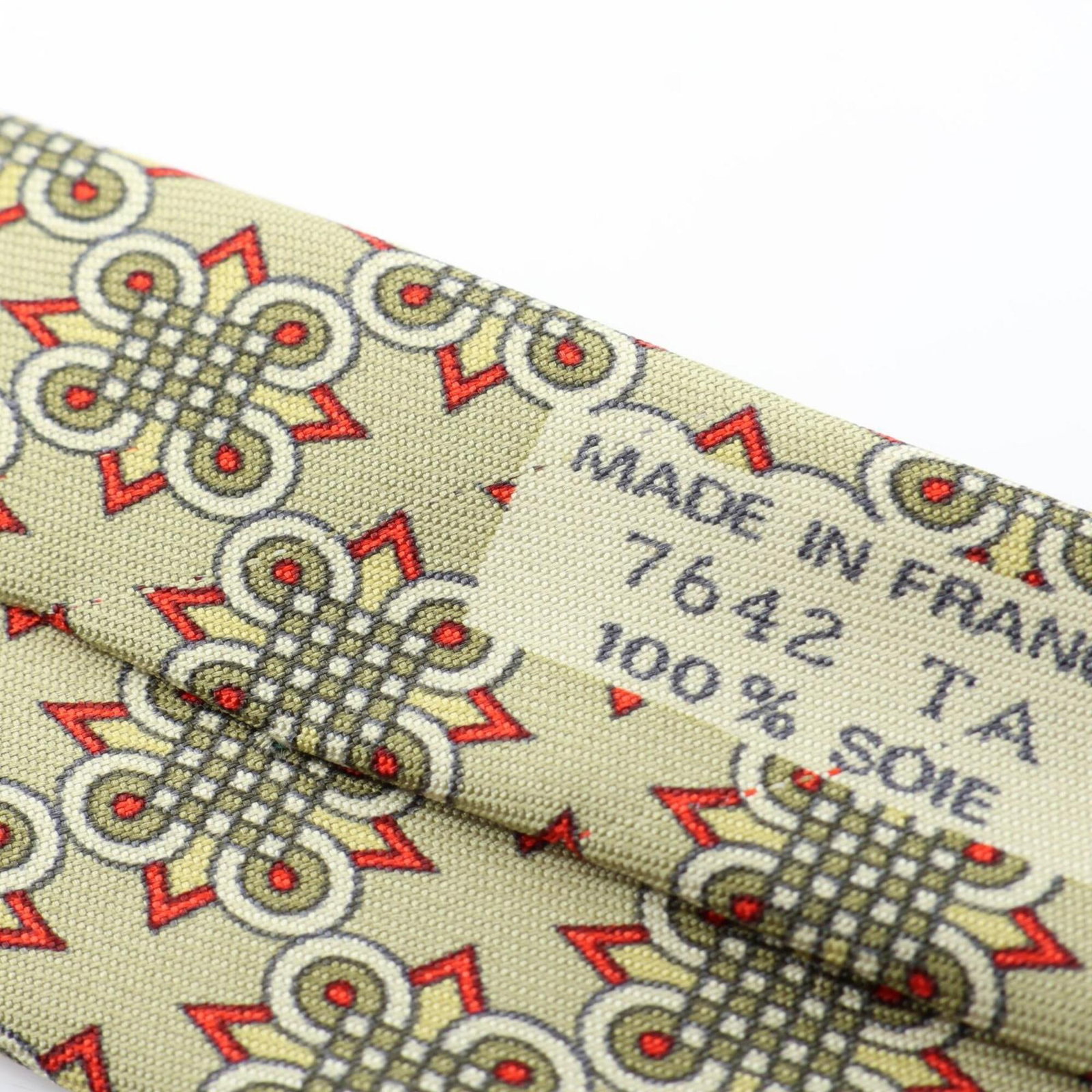 Silk Cravat Hermes - 8
