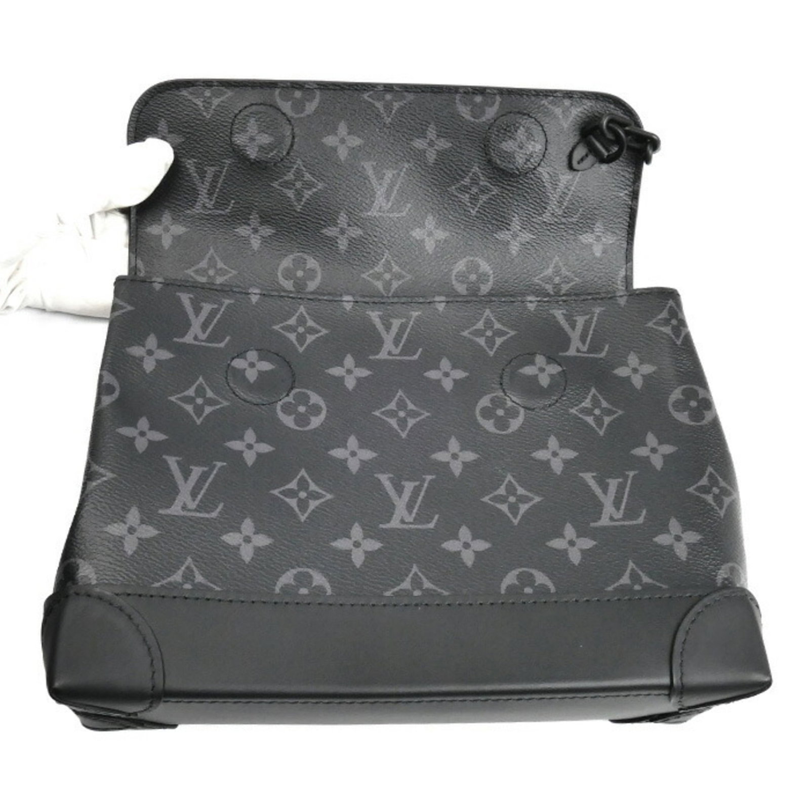 Monogram Eclipse Vuitton Bag Shoulder Louis - 3