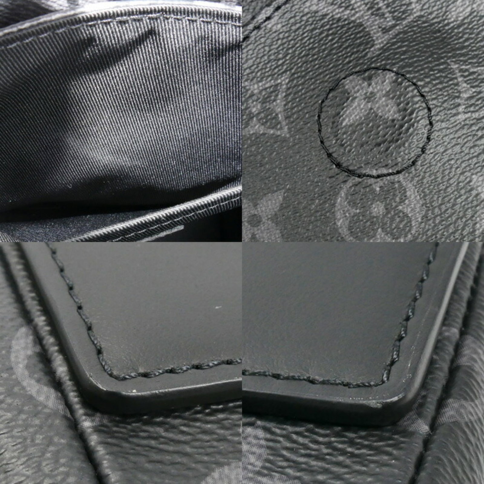 Monogram Eclipse Vuitton Bag Shoulder Louis - 5