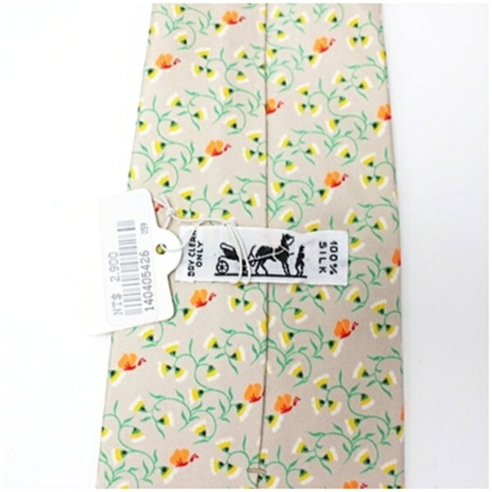 Silk Cravat Hermes - 5