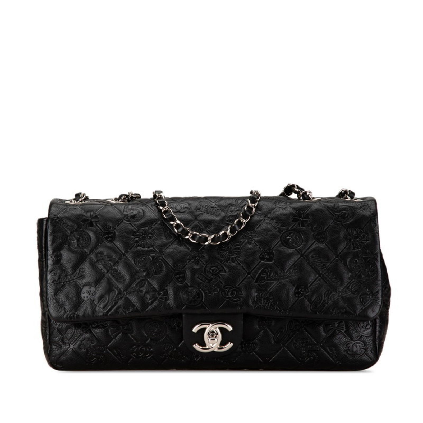 Shoulder Bag Leather Handbag Chanel: Shoulder Bag Leather Handbag Chanel Black leather shoulder bag from Chanel, measuring 16cm x 31cm x 6cm. This classic design features a timeless black color and sleek, structured shape. Item