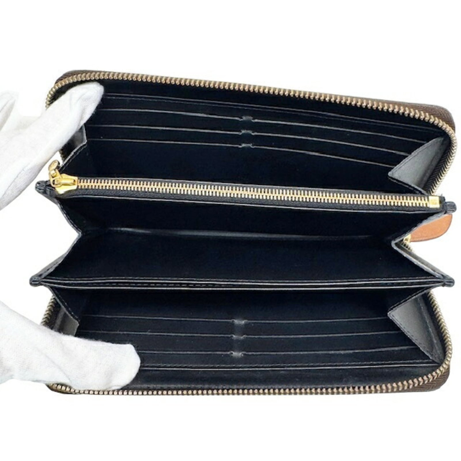 Long Wallet Bi Fold Monogram Louis Vuitton Reverse - 7