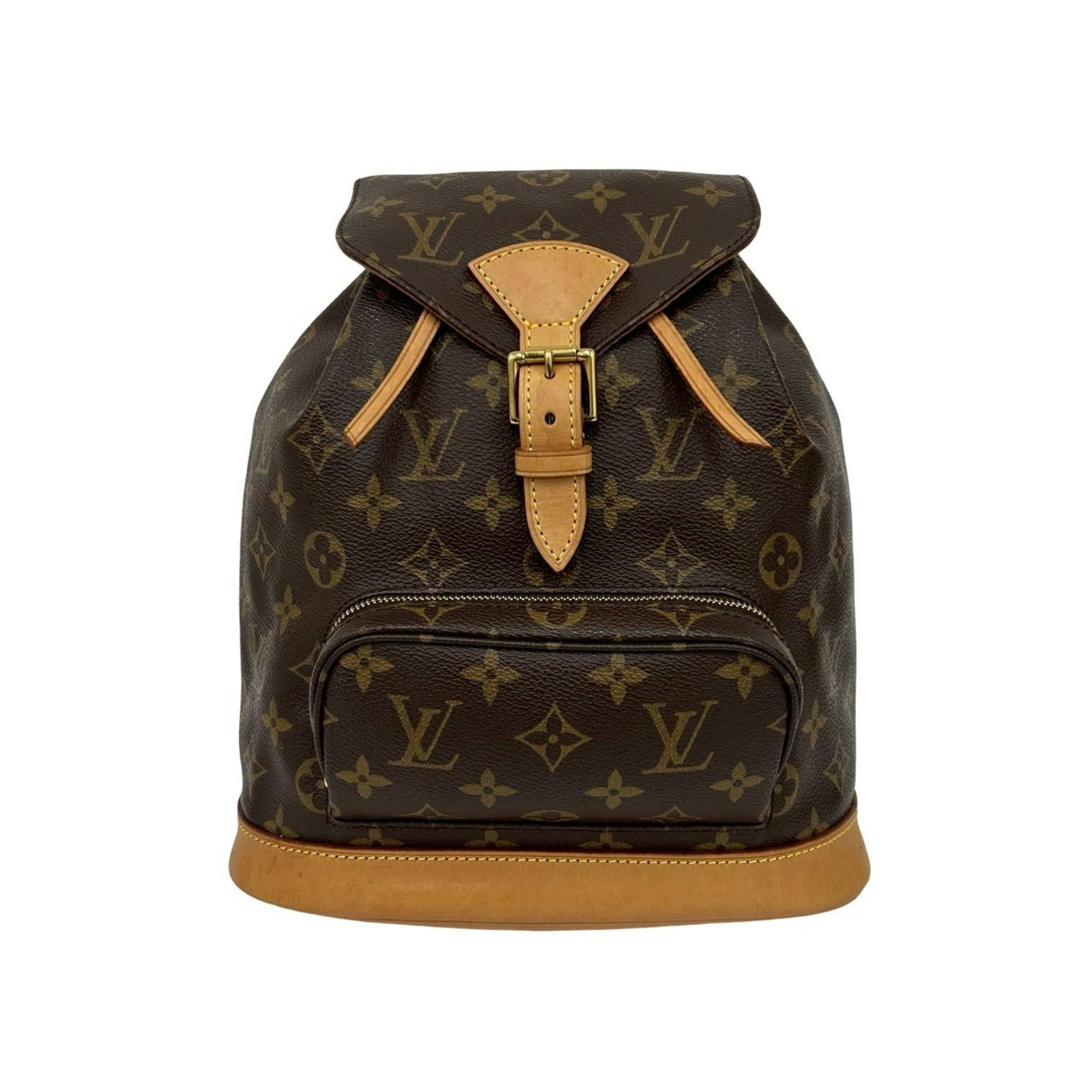 Backpack Leather Vuitton Pvc Louis: Backpack Leather Vuitton Pvc Louis Brown Leather, PVC Louis Vuitton Backpack with Dust Bag. This Louis Vuitton backpack features a unique combination of leather and PVC materials, with a classic