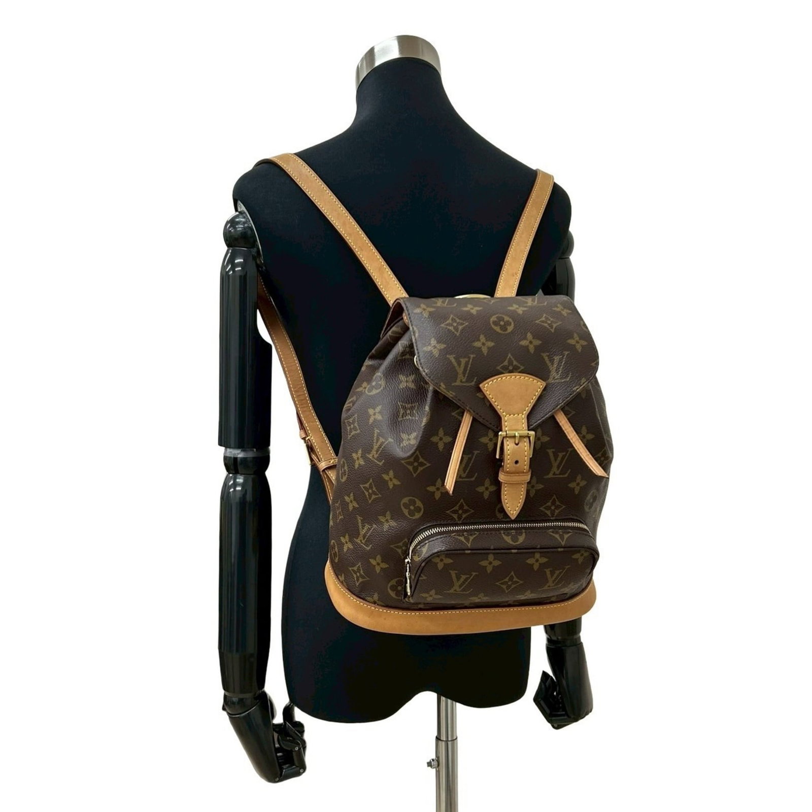 Backpack Leather Vuitton Pvc Louis - 2