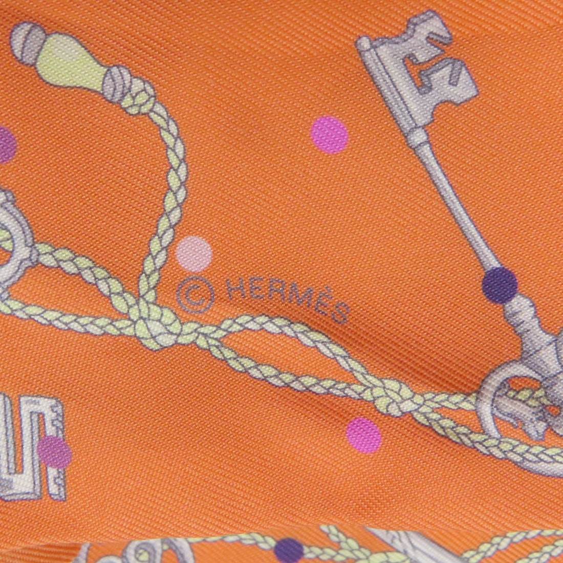 Hermes Silk Twilly Scarf - 5