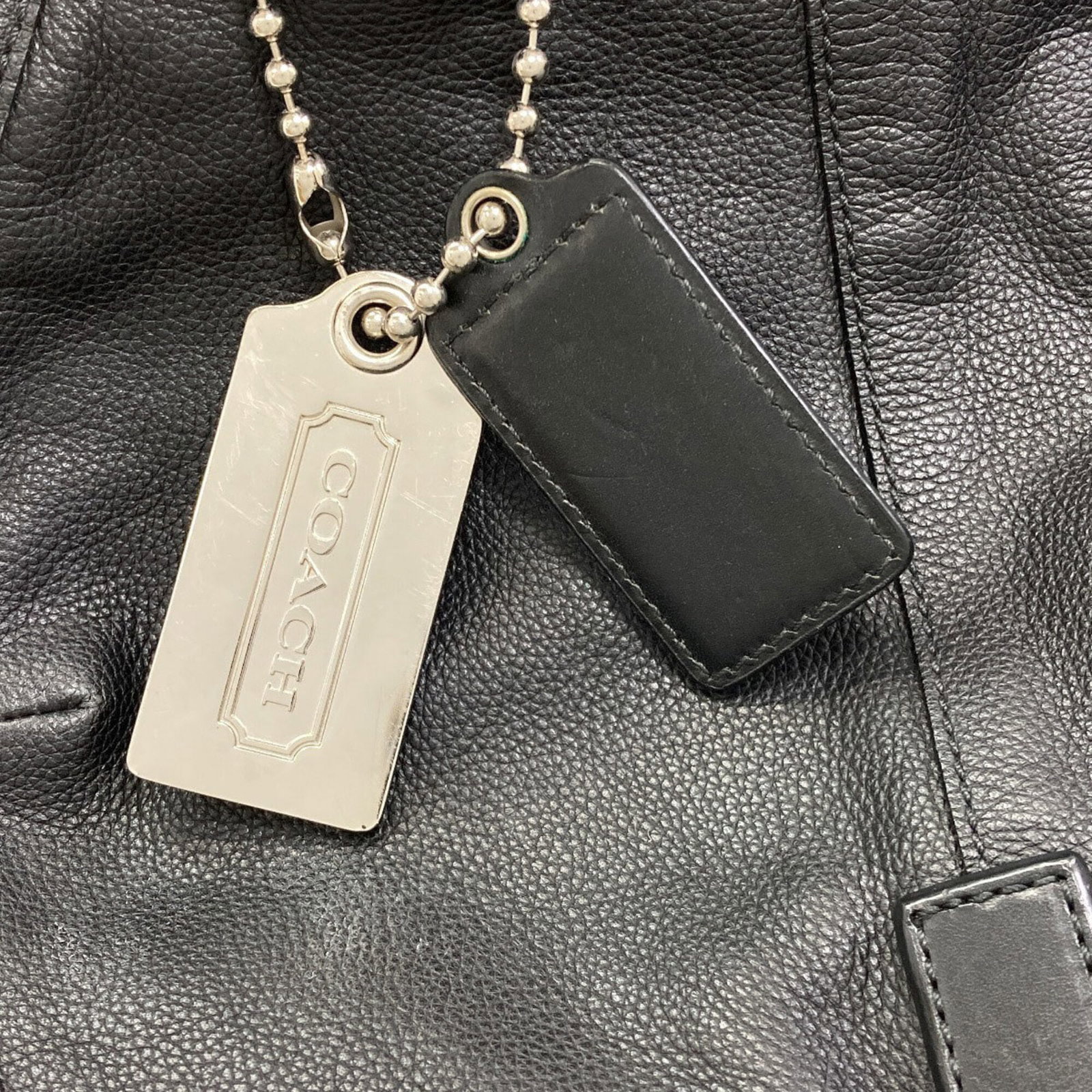 Leather Backpack Coach - 14
