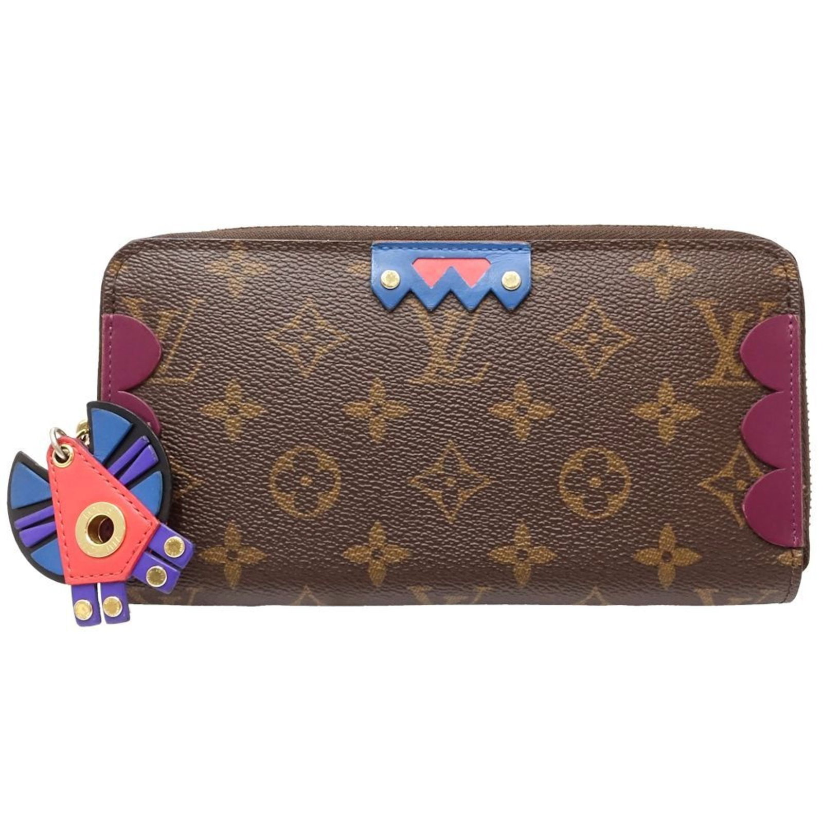 Long Wallet Canvas Louis Vuitton Bi Fold: Long Wallet Canvas Louis Vuitton Bi Fold Canvas Long Wallet with Bi-Fold Design from Louis Vuitton, available in Brown and Magenta. This stylish wallet features a classic bi-fold design and is made fr
