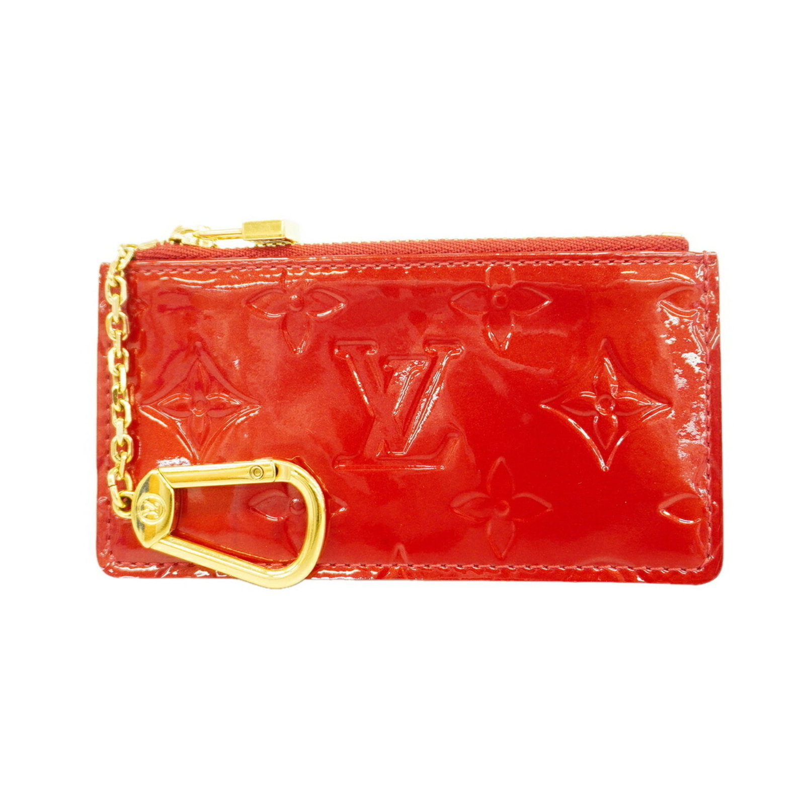 Louis Vuitton Coin Purse/ Coin Case: Louis Vuitton Coin Purse/ Coin Case Pomme d'amour in Louis Vuitton's iconic design, this coin purse boasts a classic, timeless look. Made with attention to detail, its compact size and sleek shape mak