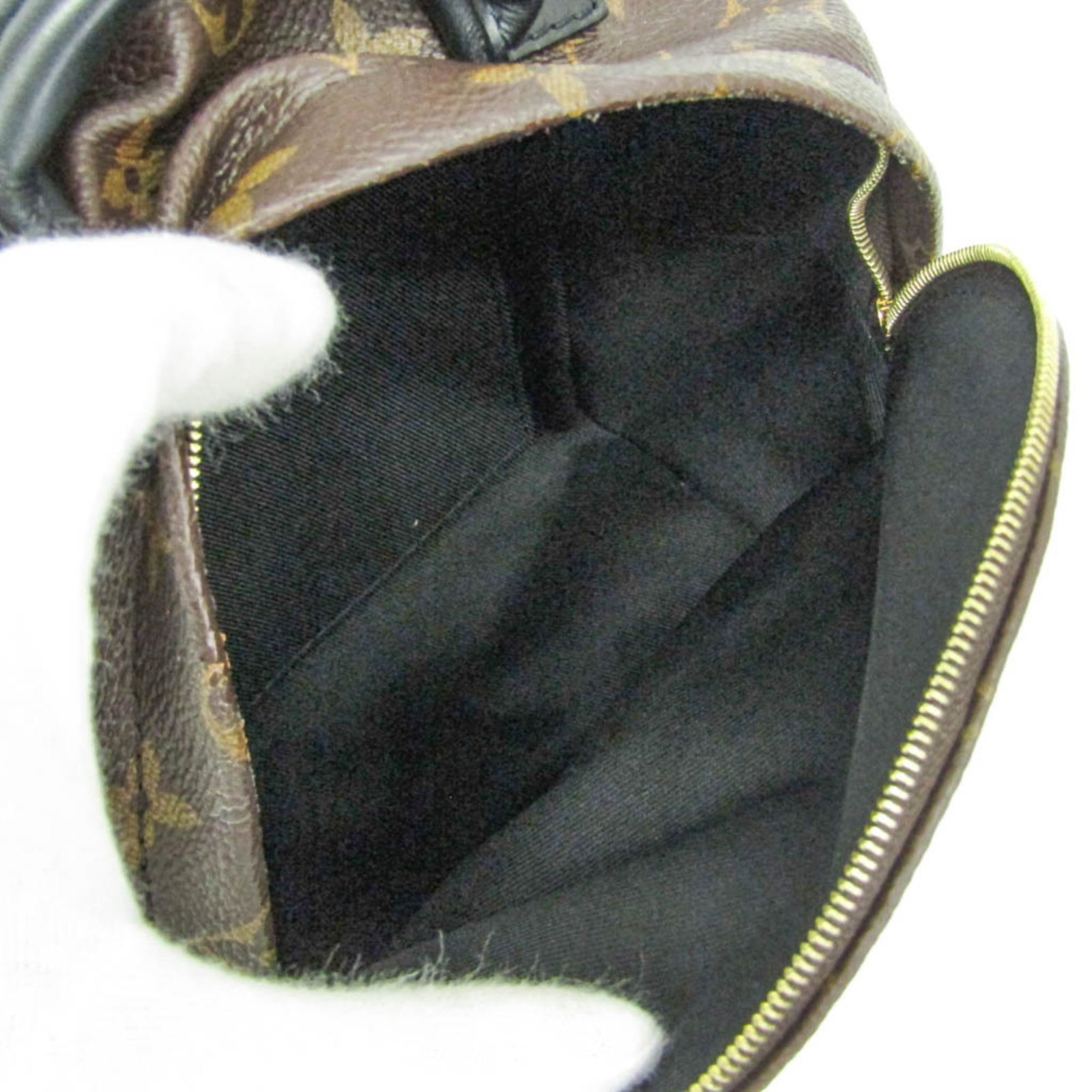 Shoulder Bag Backpack Monogram Leather Vuitton Louis - 3