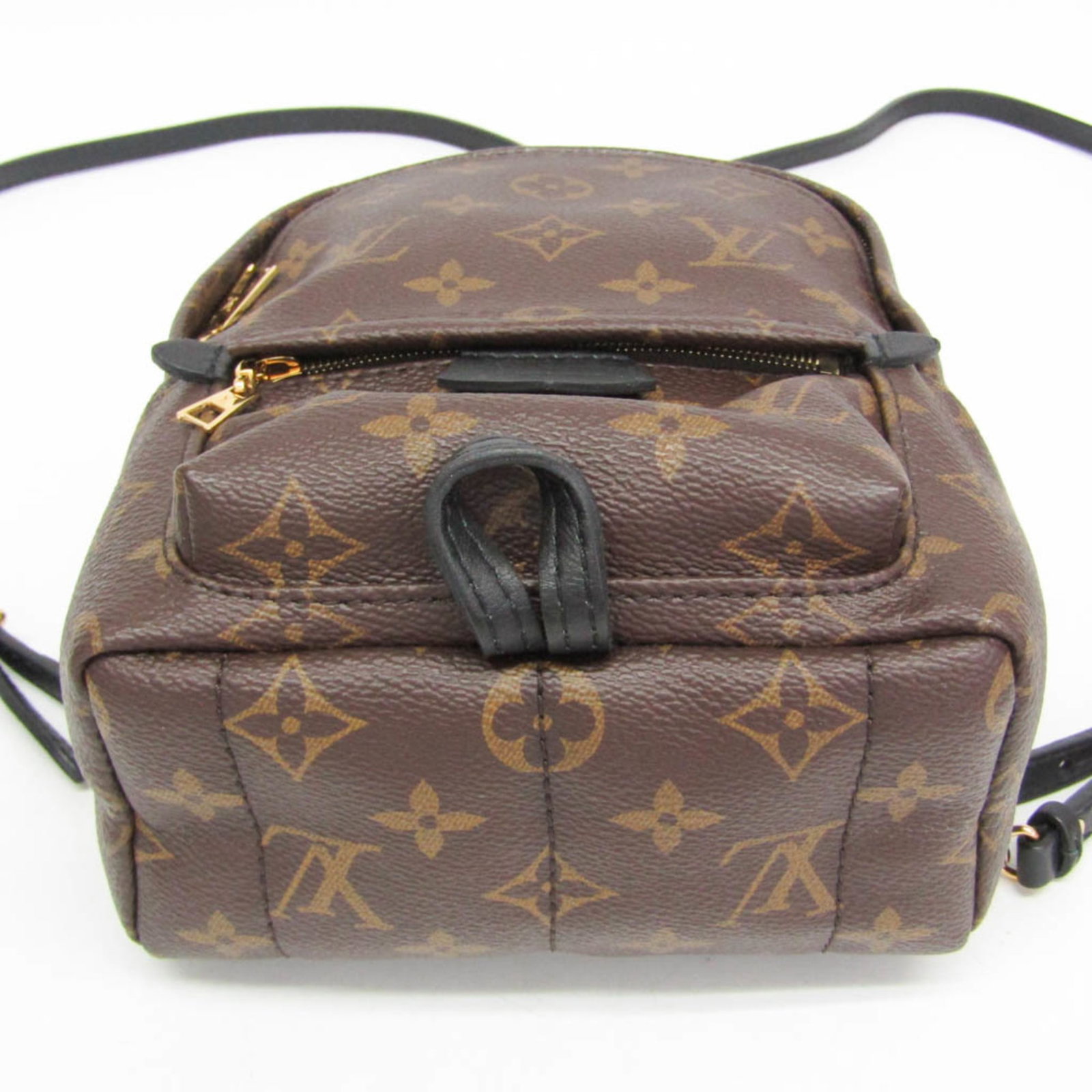 Shoulder Bag Backpack Monogram Leather Vuitton Louis - 5
