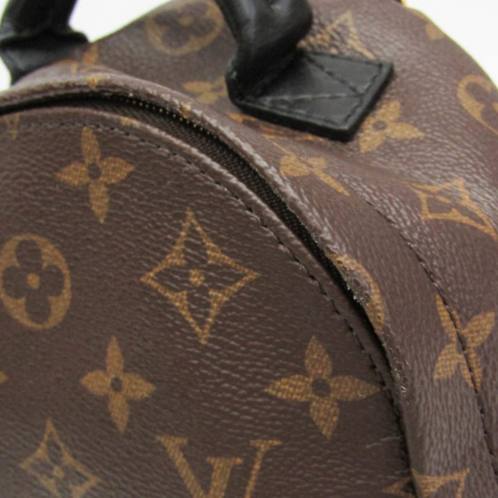 Shoulder Bag Backpack Monogram Leather Vuitton Louis - 6