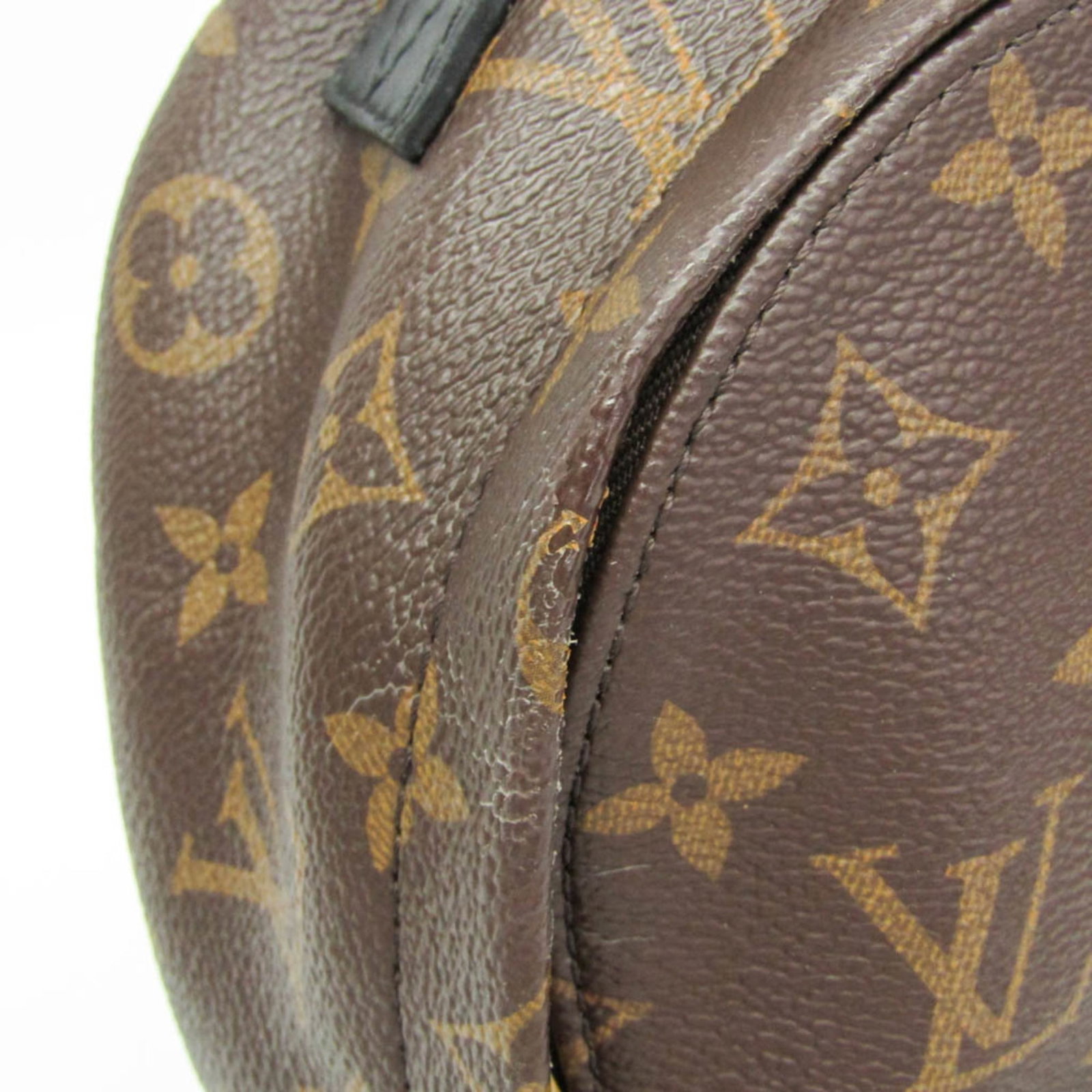 Shoulder Bag Backpack Monogram Leather Vuitton Louis - 7