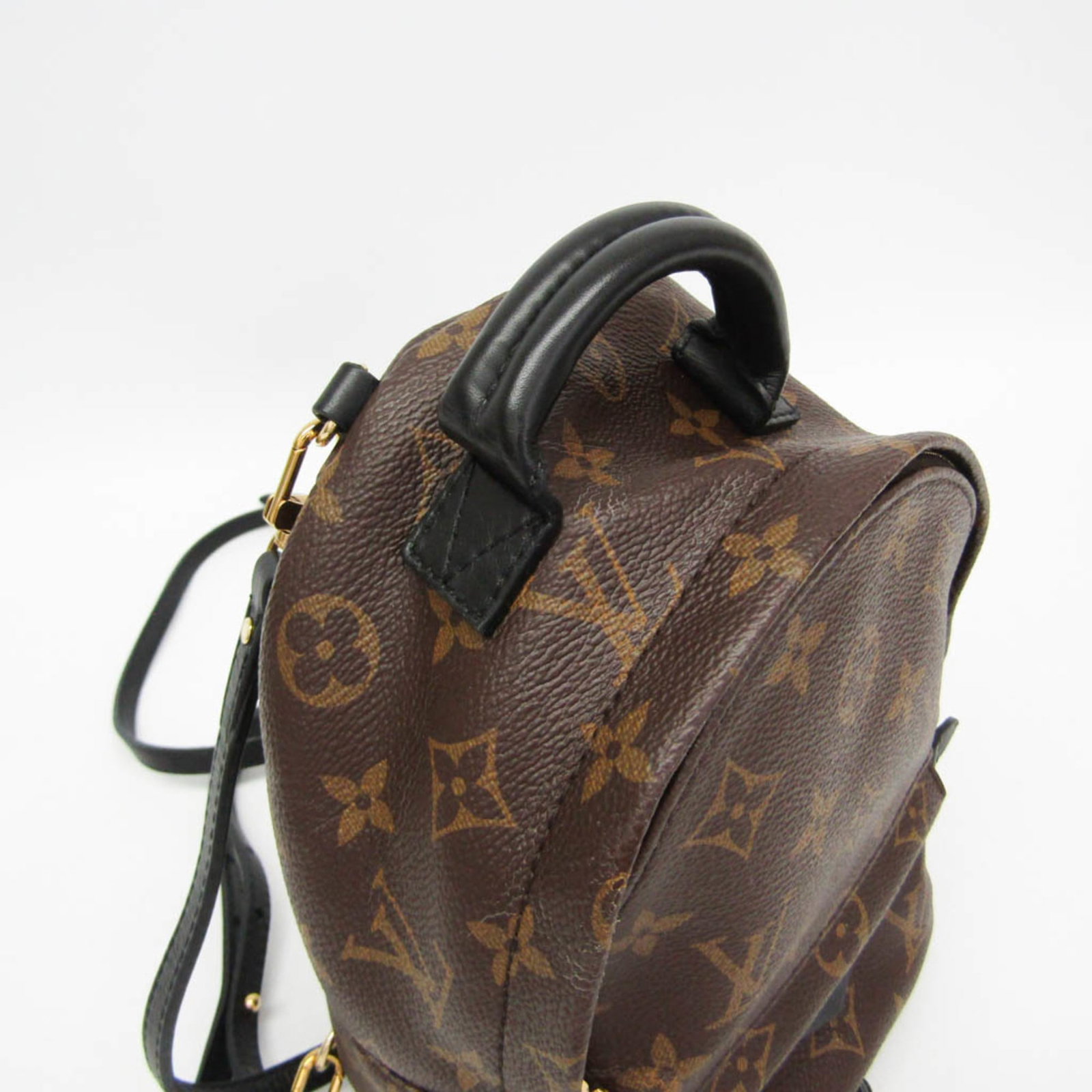 Shoulder Bag Backpack Monogram Leather Vuitton Louis - 8