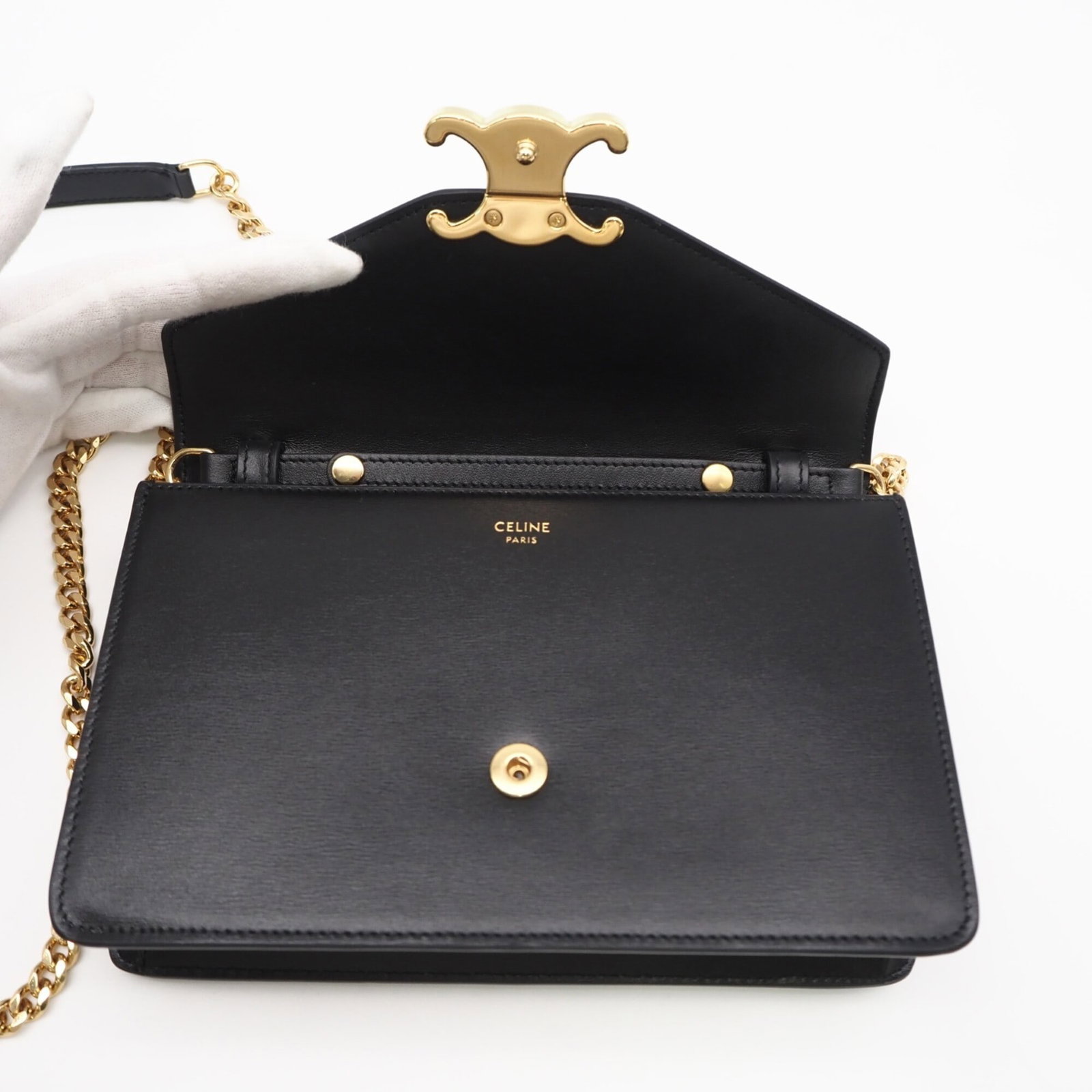 Shoulder Bag Leather Celine - 10