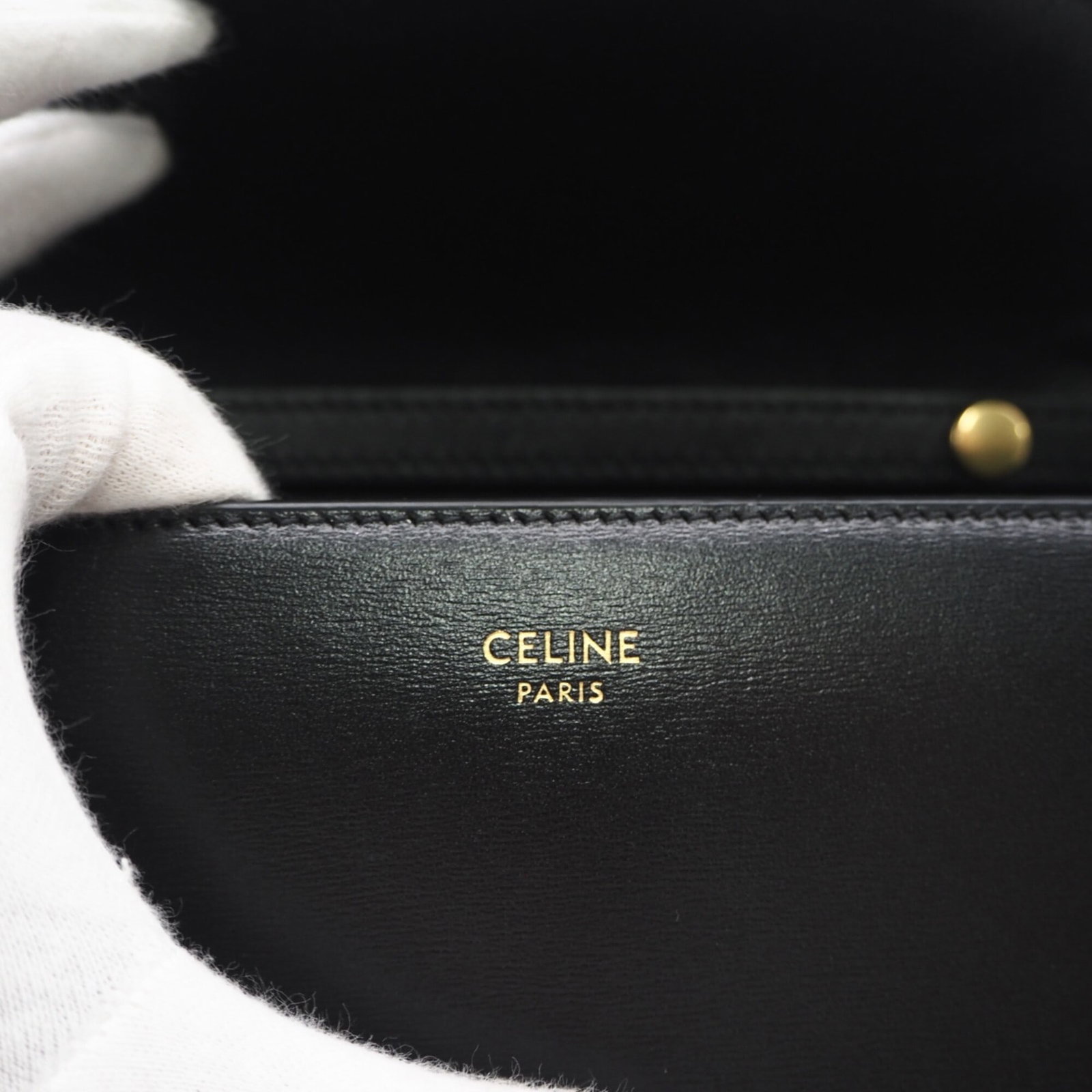 Shoulder Bag Leather Celine - 15