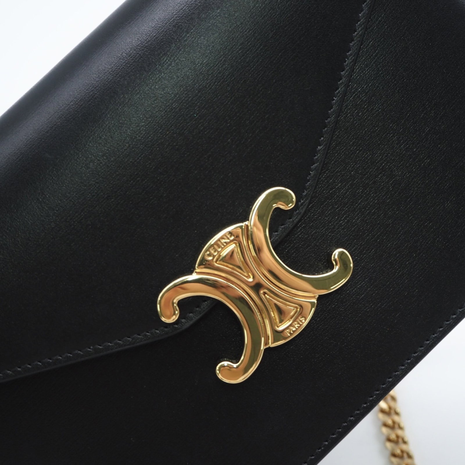 Shoulder Bag Leather Celine - 4