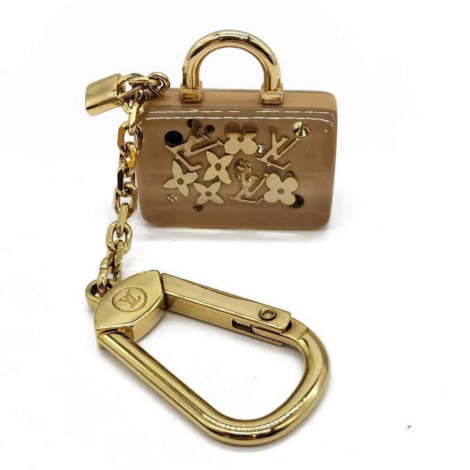 Keyring Louis Vuitton Plastic: Keyring Louis Vuitton Plastic The Louis Vuitton plastic keyring boasts a sleek, gold-plated finish that adds a touch of luxury to any keychain. Made from high-quality plastic, this compact keyring