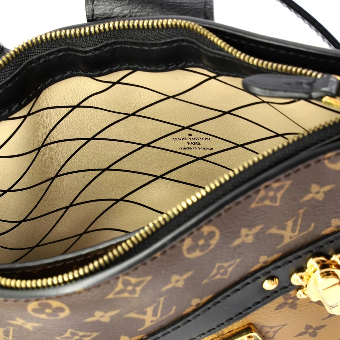 Monogram Reverse Canvas Clutch Trunk Louis Vuitton - 6