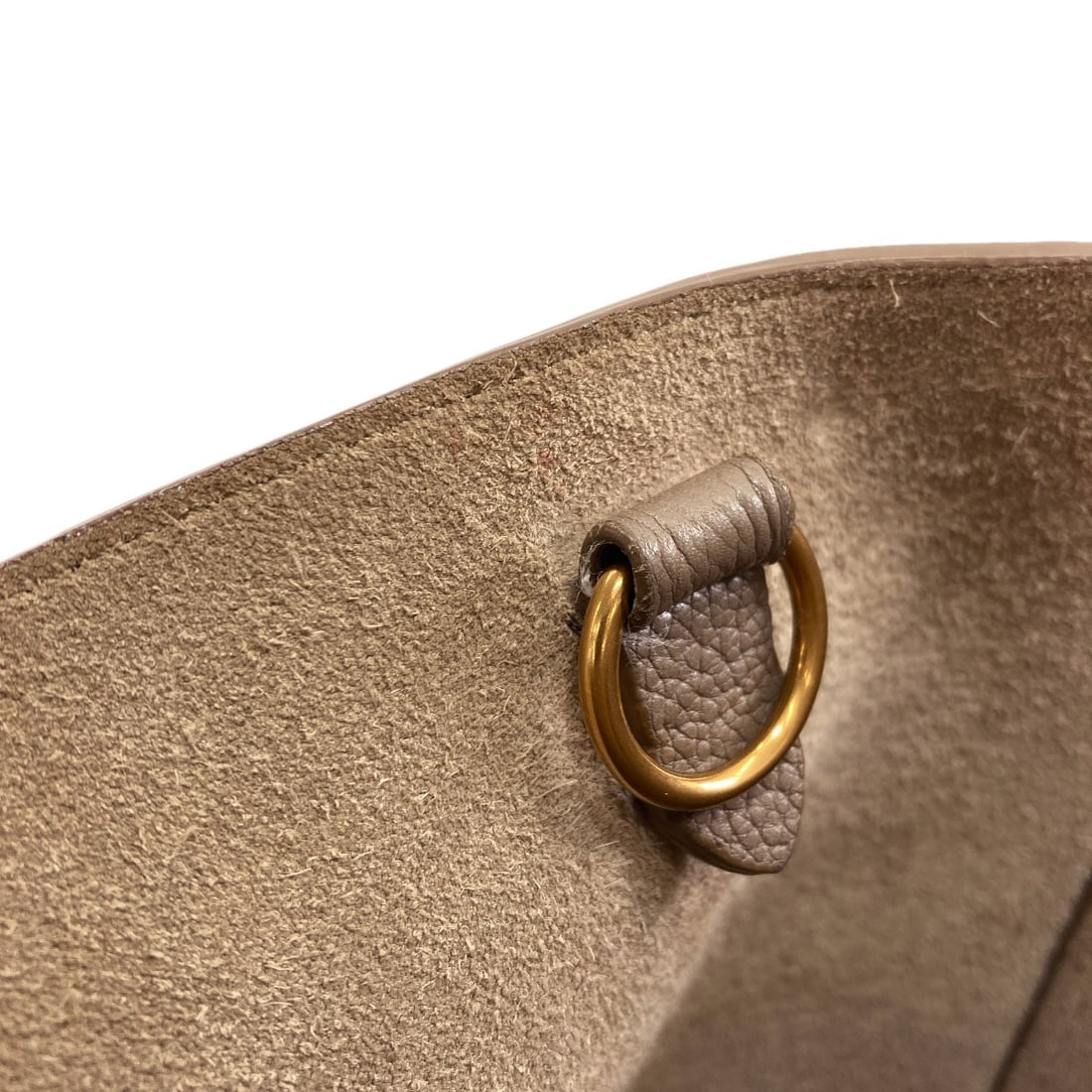 Small Calf Bucket Sangle Bag Shoulder - 6