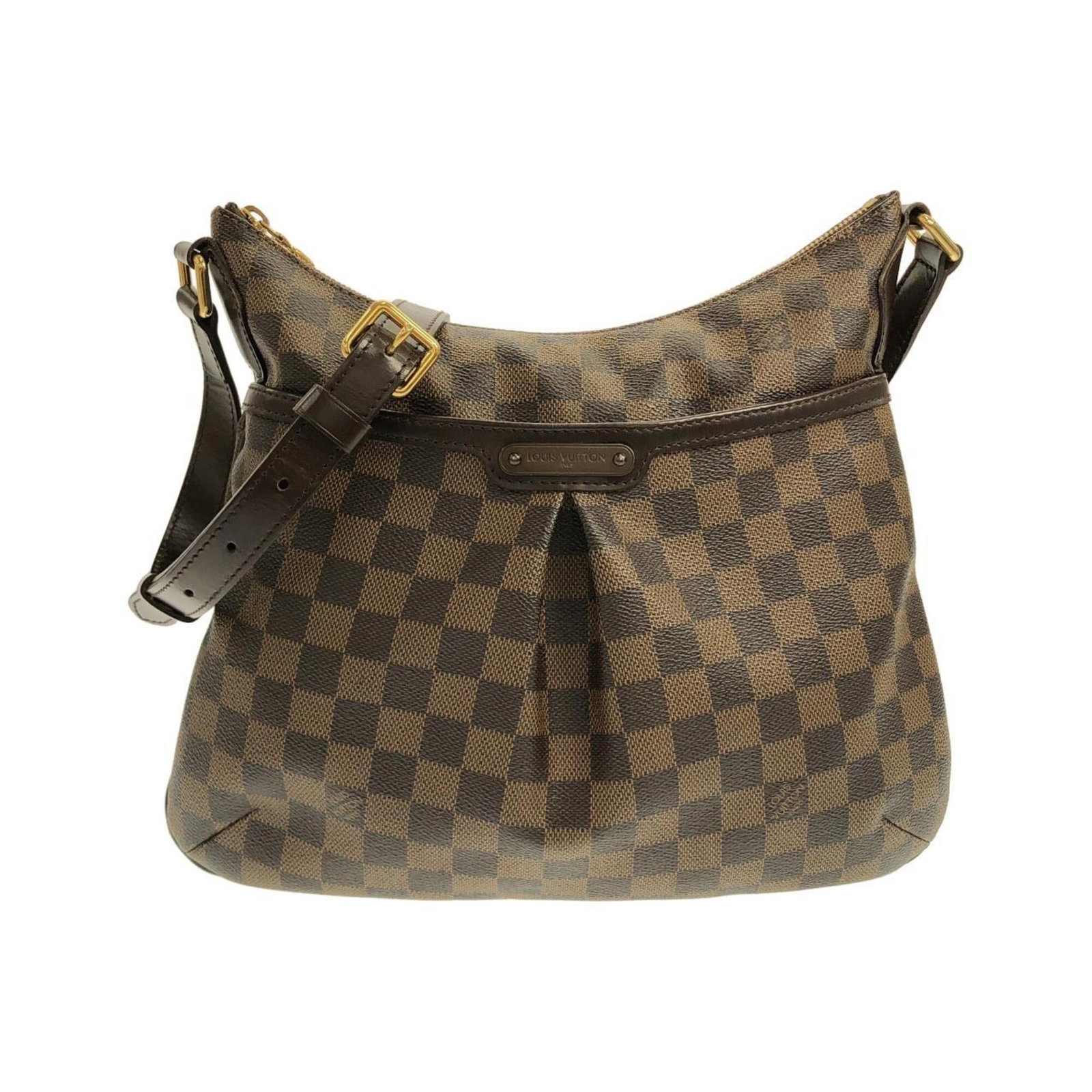 Shoulder Bag Damier Canvas By Louis Vuitton: Shoulder Bag Damier Canvas By Louis Vuitton Damier Canvas by Louis Vuitton shoulder bag features a classic design with a timeless Damier pattern, complemented by Ebene hardware in gold. Made from