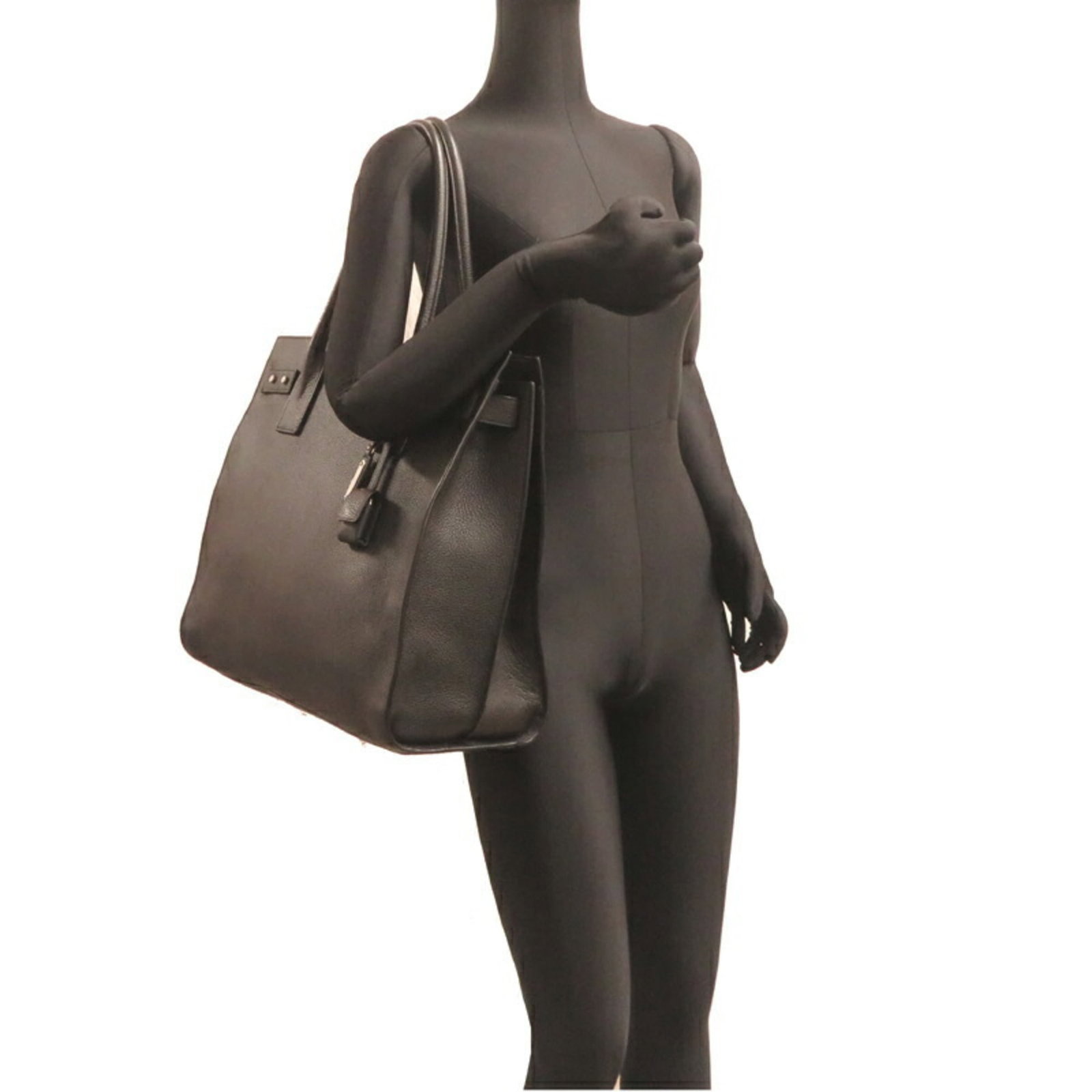 Saint Laurent tote bag leather - 8