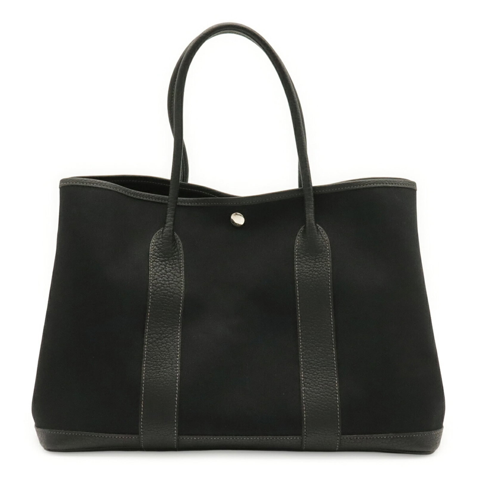 Hermes Handbag Shoulder Bag Tote Bag Toile Officier: Hermes Handbag Shoulder Bag Tote Bag Toile Officier Toile Officier is a classic design from Hermes, featuring a timeless black color and signature pattern. This shoulder bag tote bag measures 26cm x