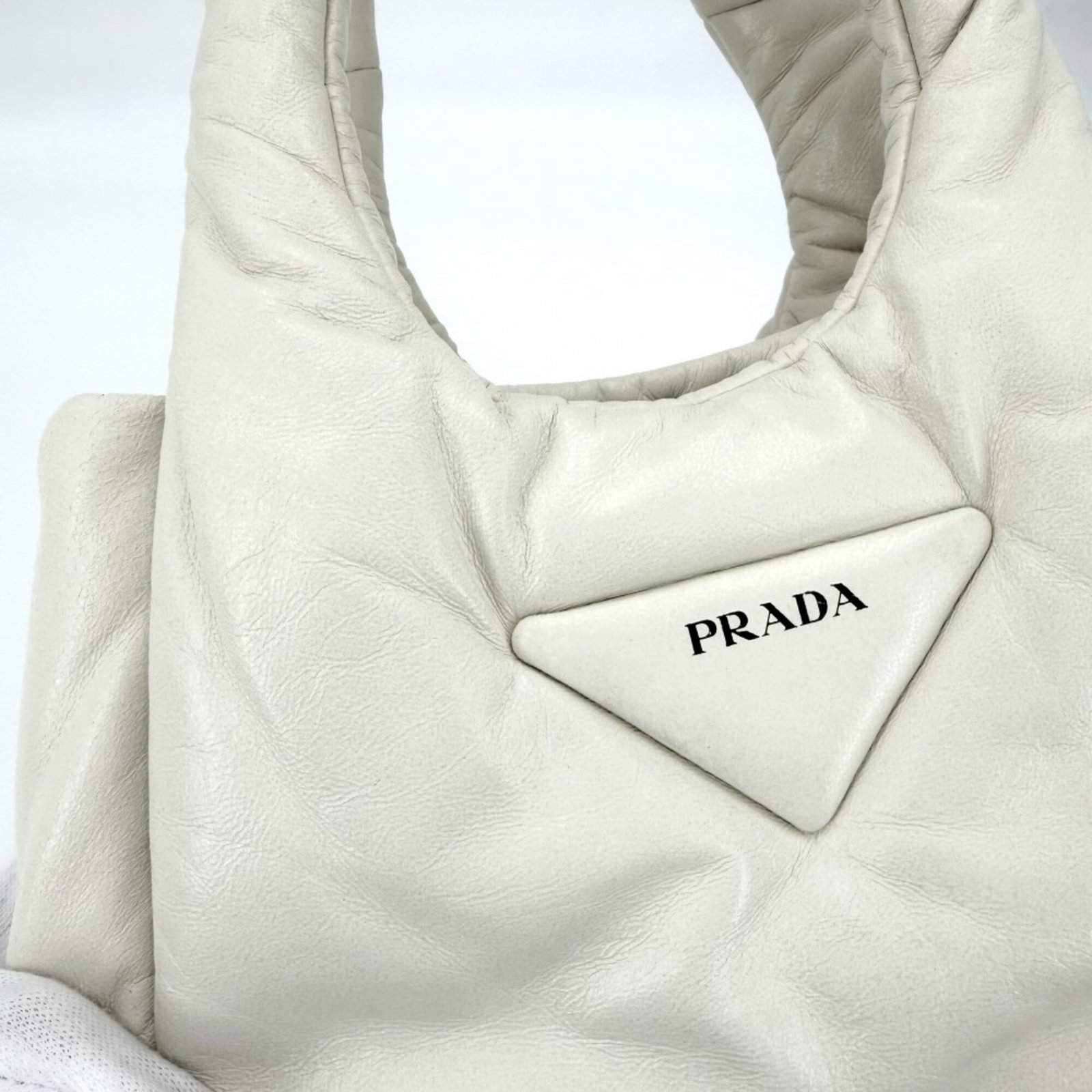 Handbag Leather Prada - 7